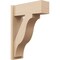 Ekena Millwork 7 1/2-in W x 20-in D x 28-in H Funston Block Rough Cedar Woodgrain TimberThane Outlooker, Primed Tan OUTUR075X20X28FST44RCPR - alternate 1
